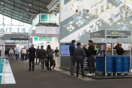 Echtdampf-Hallentreffen Dampfbetriebene Modelle von Eisenbahnen, Straßenfahrzeugen, Schiffen und stationären Anlagen motek bondexpo messe 10 scaled uai